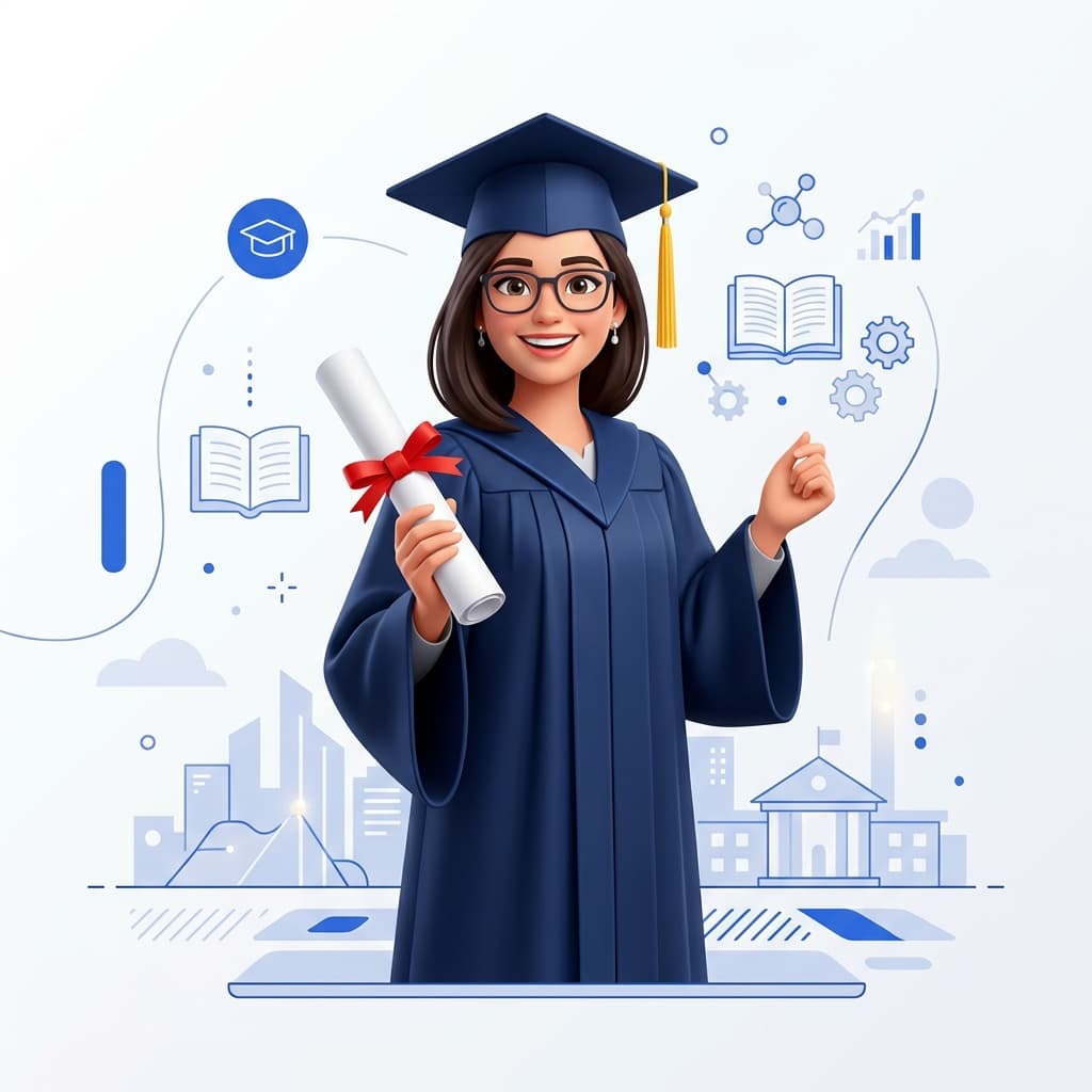 Ilustrasi Wisudawan Y Research
